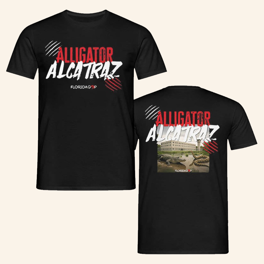 Alligator Alcatraz Merch Florida Gop Shirt Great Gifts For Brothers