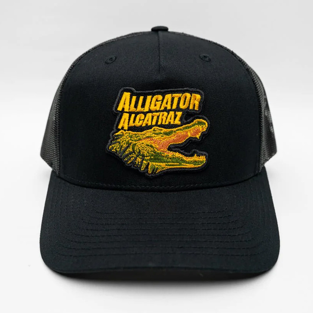 Alligator Alcatraz Merch Richardson Trucker Hat Embroidered Gifts For Dad