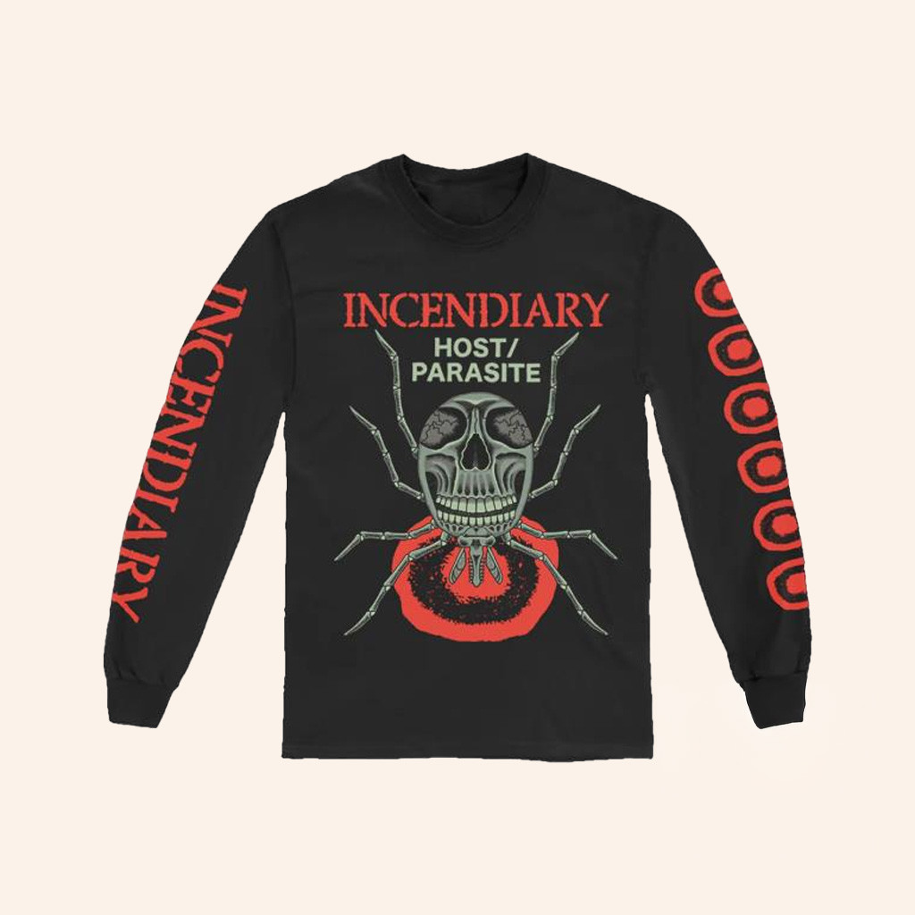 Allin Merch Incendiary Host Parasite Long Sleeve Shirt Christmas Ideas For Boyfriend