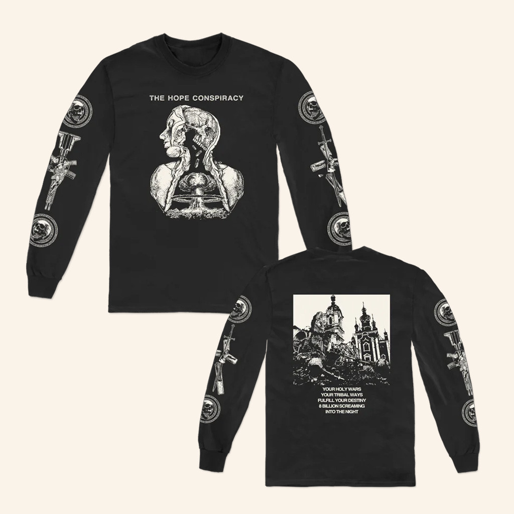 Allin Merch The Hope Conspiracy Nuke Long Sleeve T-Shirt Gift Ideas For Husband