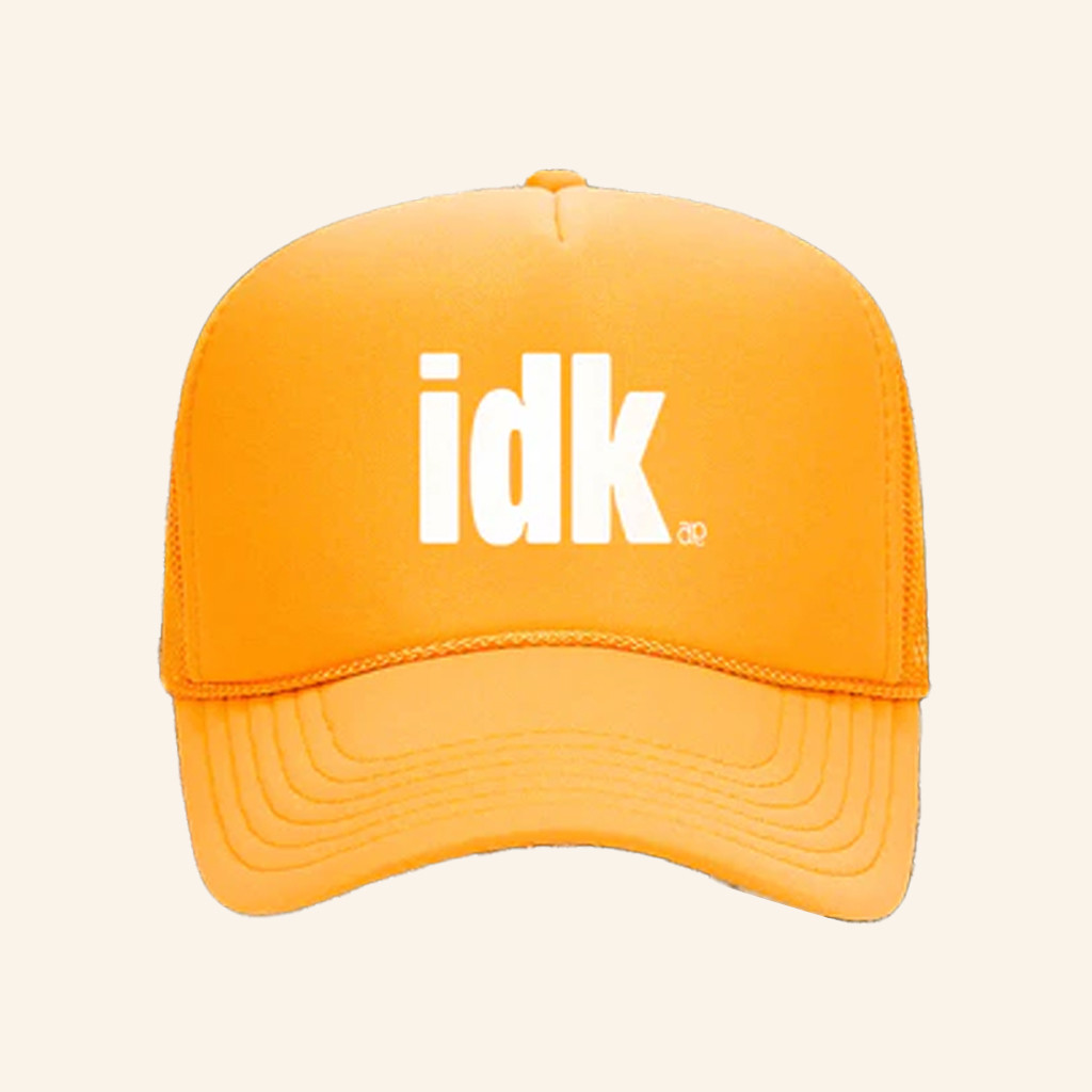 Allison Eide Merch IDK Trucker Hat Birthday Gifts For Music Lovers