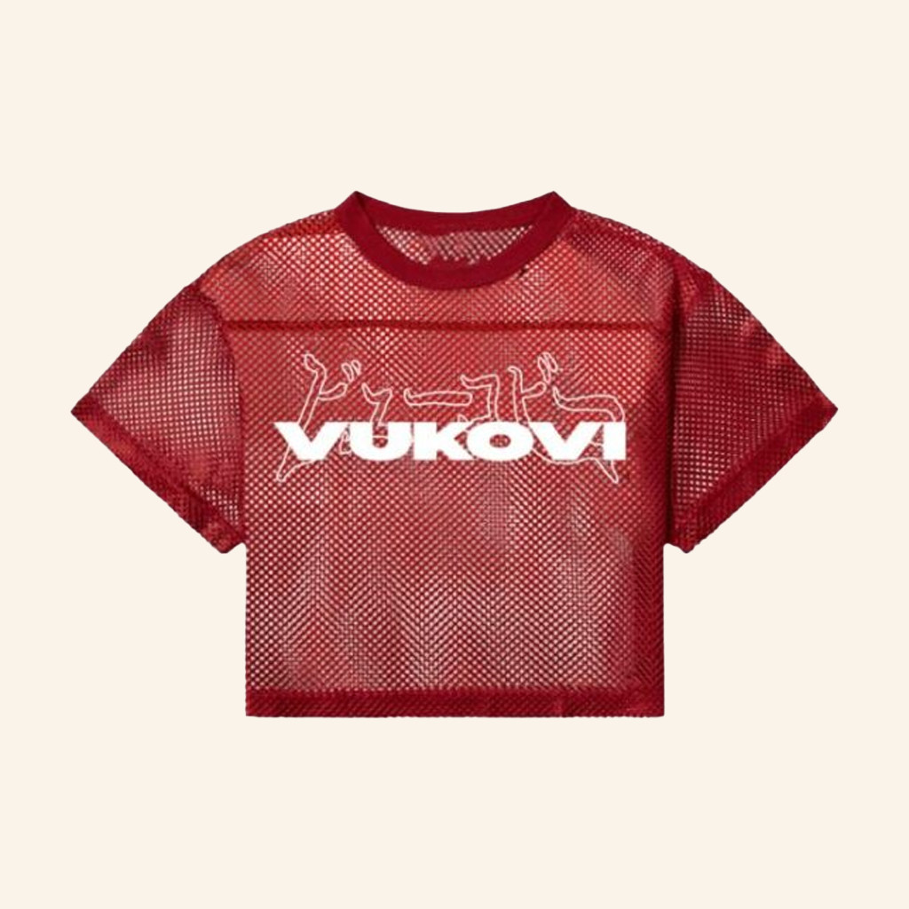 Allotment Merch Vukovi Logo Cropped Mesh Jersey Gift Ideas For Sister Allotment Merch Vukovi Logo Cropped Mesh Jersey Gift Ideas For Sister