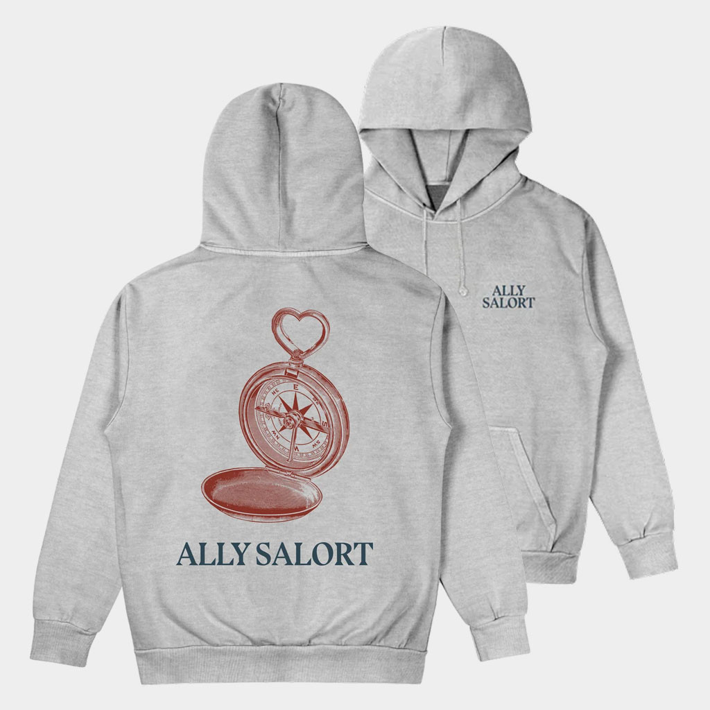 Ally Salort Merch 2026 Compass Hoodie Ally Salort Hoodie Gifts For Music Lovers
