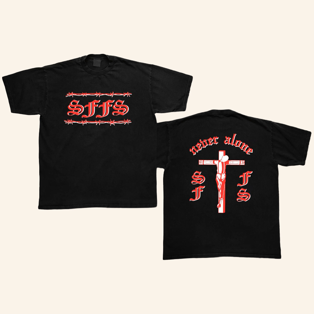 Almighty Hoodrich Merch SFFS Shirt Never Alone T-Shirt Unique Gifts For Brothers Almighty Hoodrich Merch SFFS Shirt Never Alone T-Shirt Unique Gifts For Brothers
