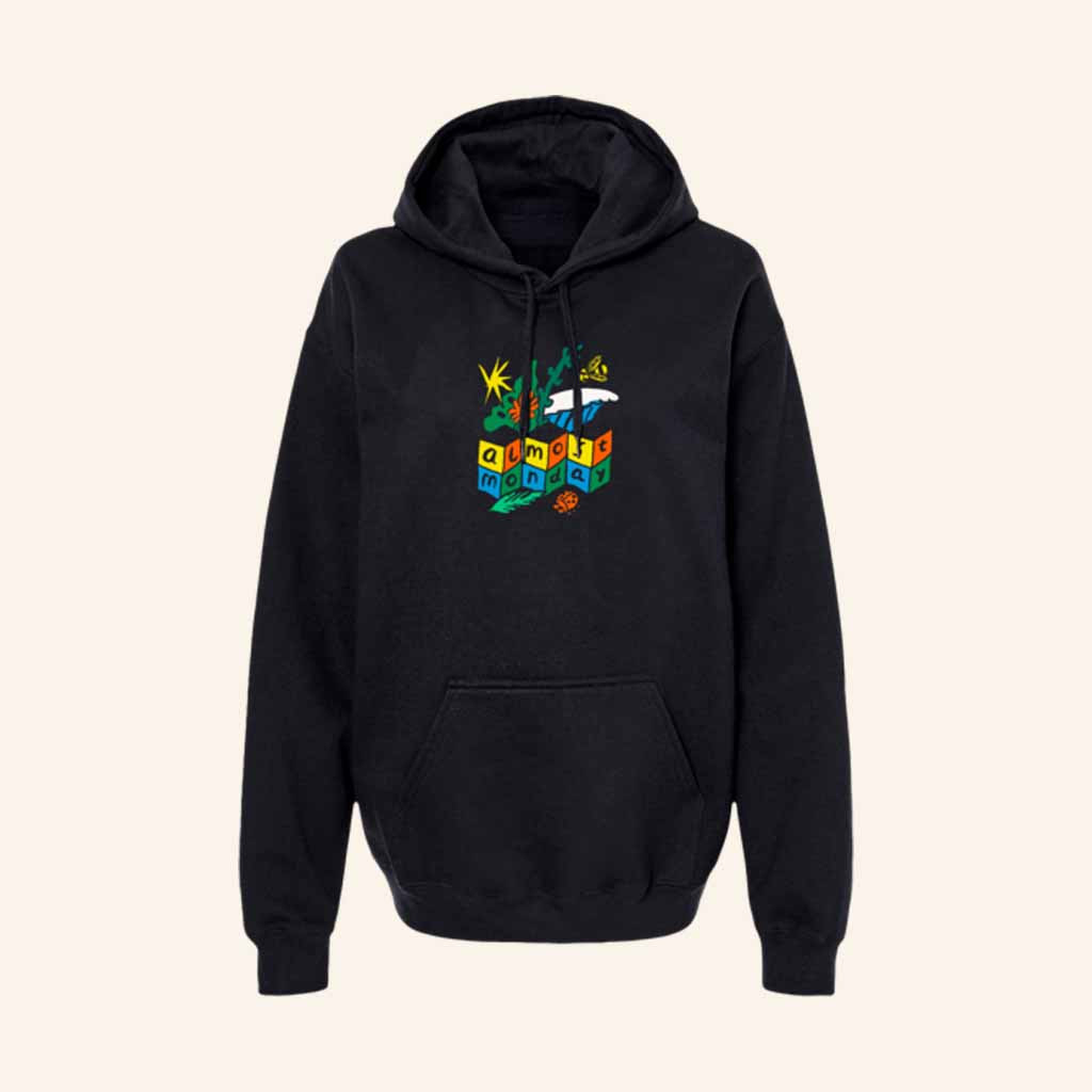 Almost Monday Merch Wave Hoodie Best Christmas Presents For Brother Almost Monday Merch Wave Hoodie Best Christmas Presents For Brother
