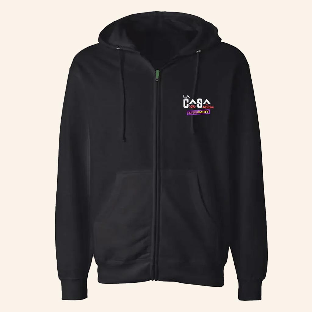 Alofoke Merch El After Party Zip Hoodie Birthday Present For Husband Alofoke Merch El After Party Zip Hoodie Birthday Present For Husband