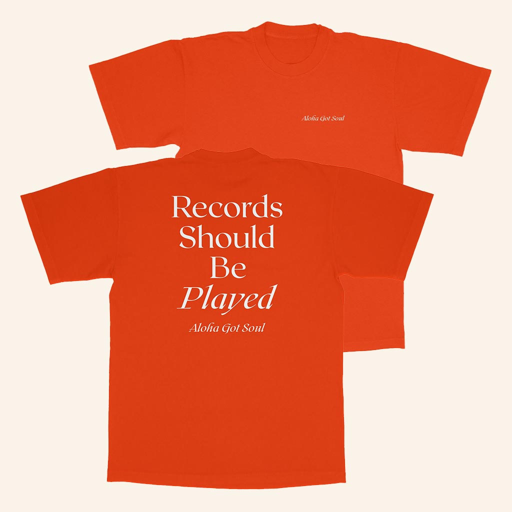 Aloha Got Soul Merch RSBP T-Shirt Records Should Be Played Shirt Gifts For Brother
