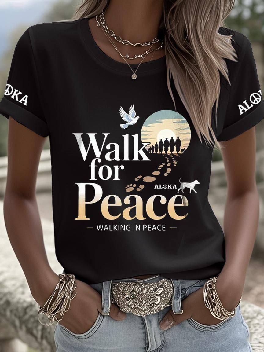 Aloka The Peace Dog Merch Buddhist Monks Walk For Peace Shirt Monks Apparel Gifts For Mom