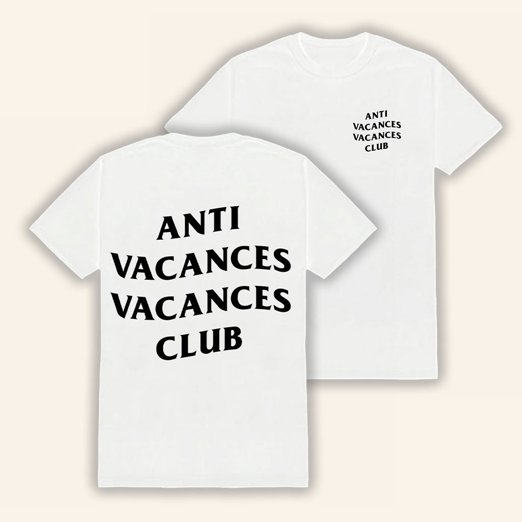 Alpha Squadron Merch Anti Vacances Club T-Shirt Best Gifts For Him