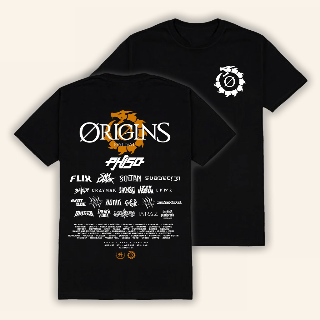 Alpha Squadron Merch Flyer OMF21 T-Shirt Origins Festival Shirt Gifts For Him