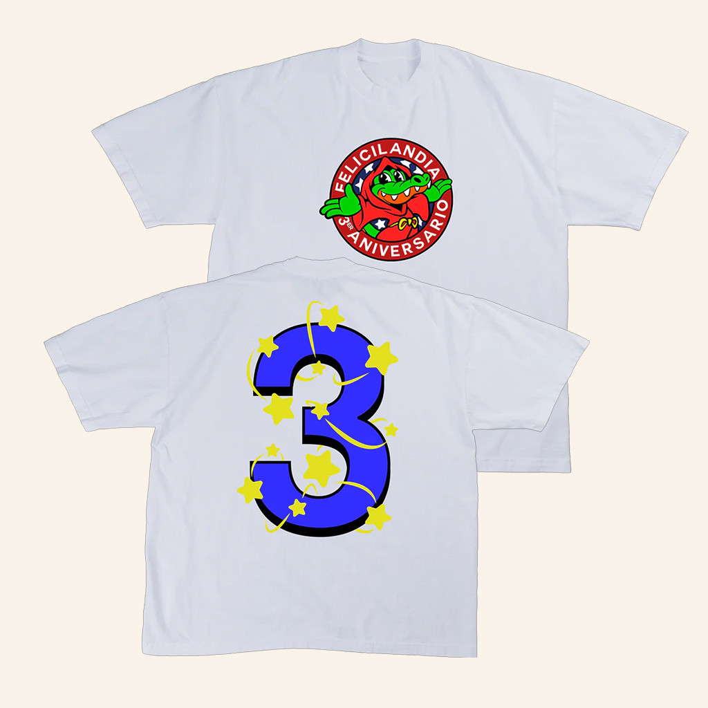 Alvaro Diaz Merch Felicilandia 3 Year Anniversary T-Shirt Gifts For Music Lovers Alvaro Diaz Merch Felicilandia 3 Year Anniversary T-Shirt Gifts For Music Lovers
