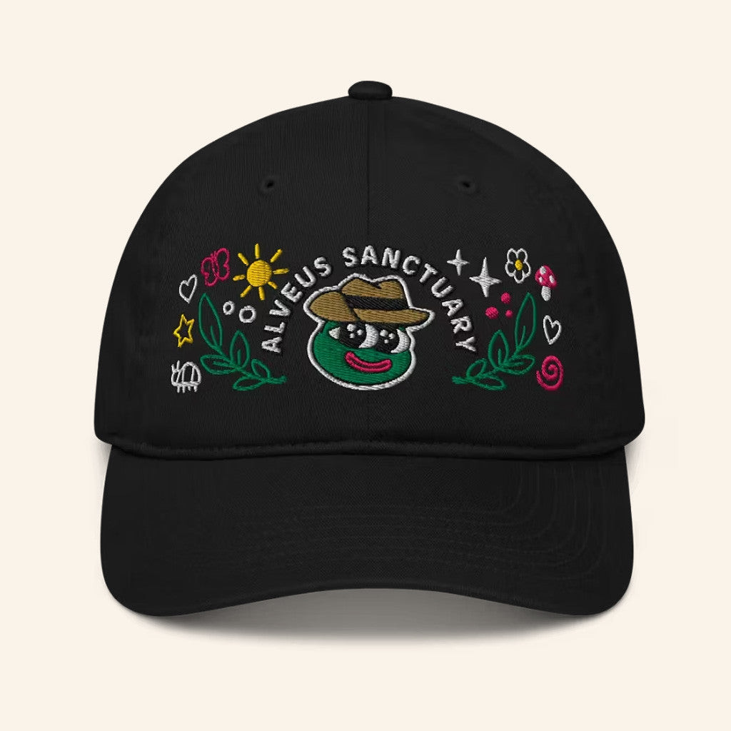 Alveus Sanctuary Merch Embroidered Peepo Hat Gift Ideas For Friends Alveus Sanctuary Merch Embroidered Peepo Hat Gift Ideas For Friends