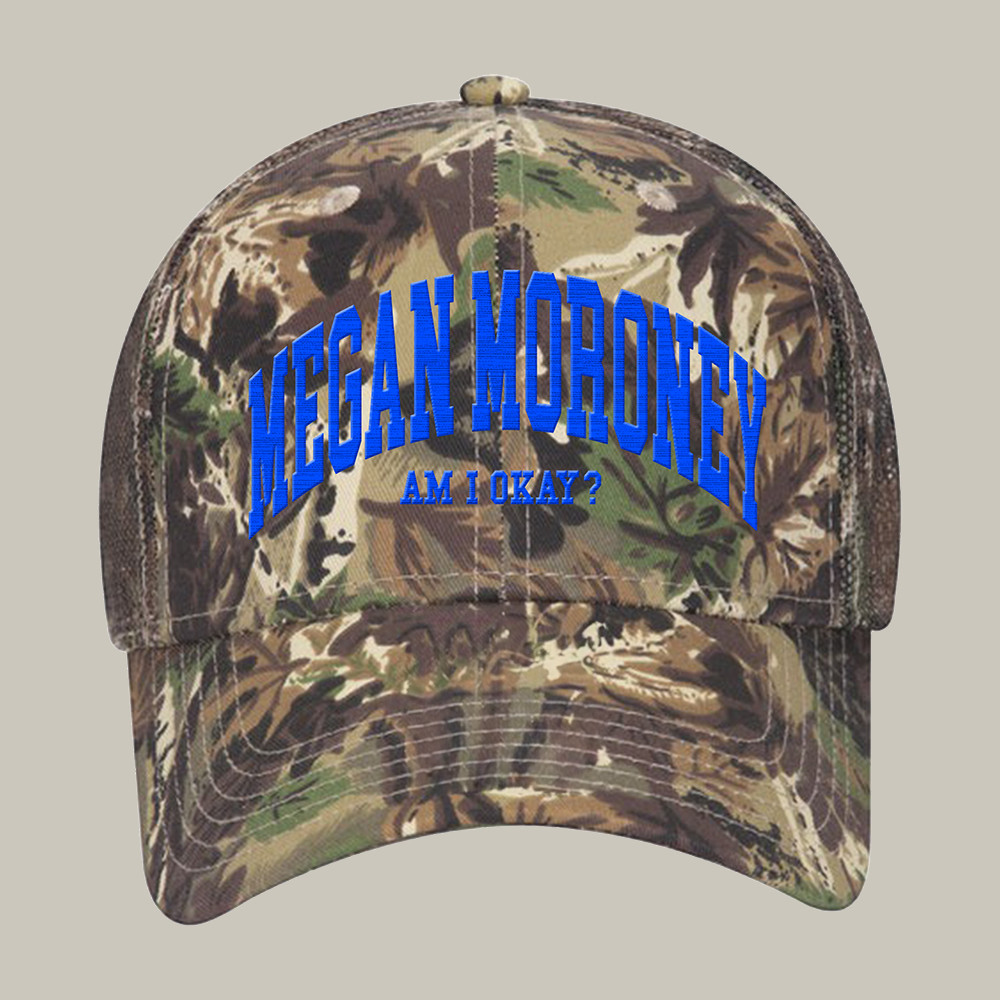 Am I Okay Camo Hat Megan Moroney Music Cap Present Idea For Music Lovers