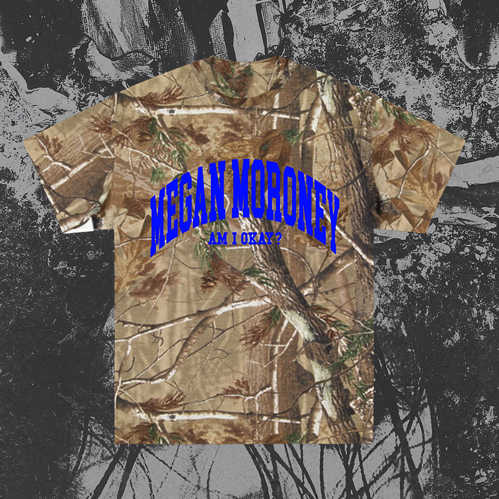 Am I Okay Real Tree Camo T-Shirt Megan Moroney Shirt Gift Ideas For Music Lovers