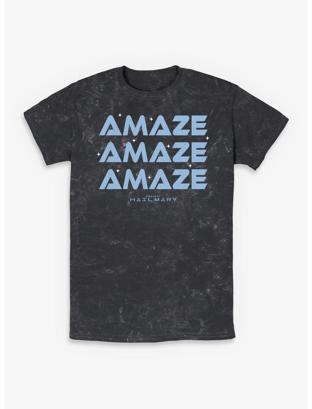 Amaze Mineral Wash T-Shirt Project Hail Movie Rocky Quote Space Adventure Fan Gift