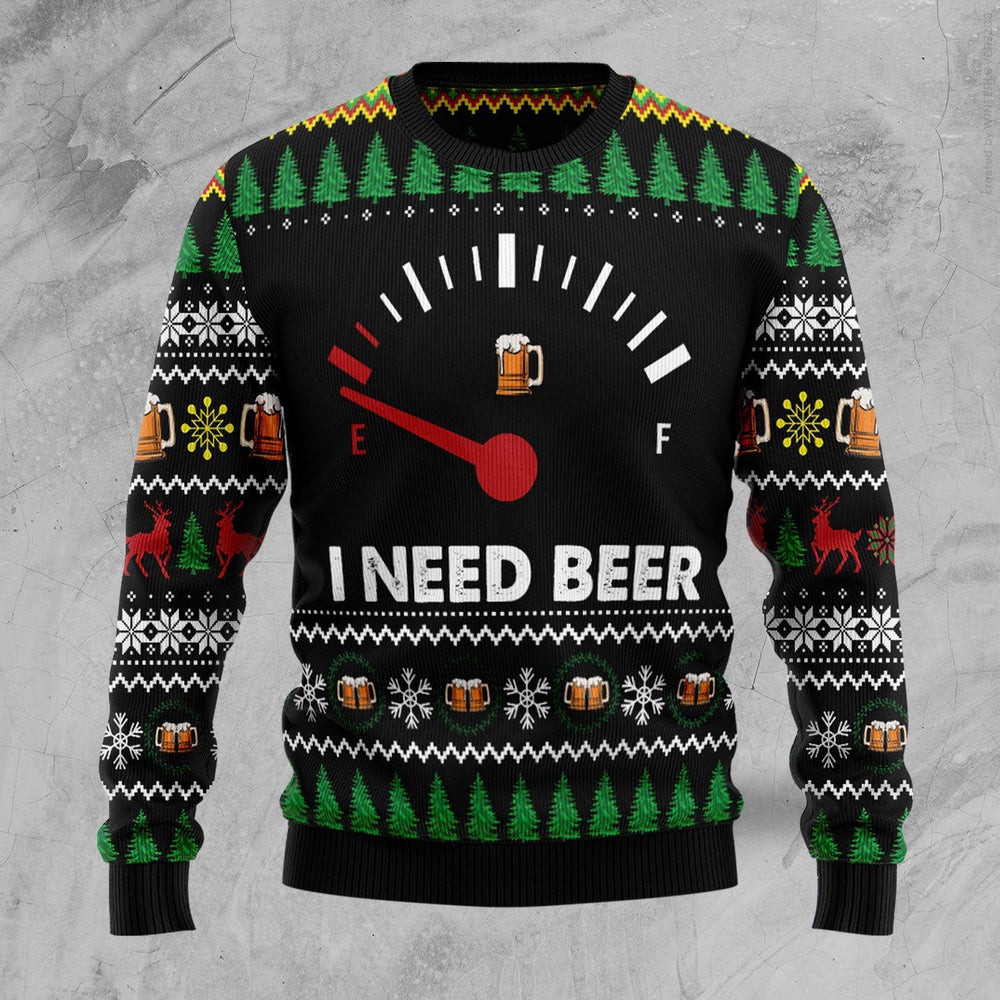 Amazing Beer Ugly Christmas Sweater Christmas Gift