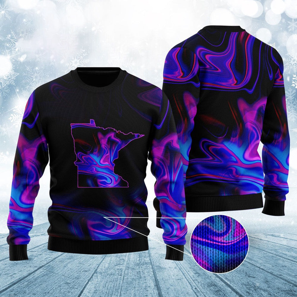 Amazing Minnesota Ugly Christmas Sweater Funny Ugly Christmas Sweater Holiday Gifts