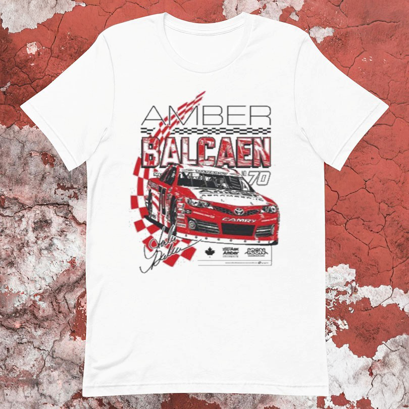 Amber Balcaen Racing Daytona T-Shirt Gifts For Racing Lovers