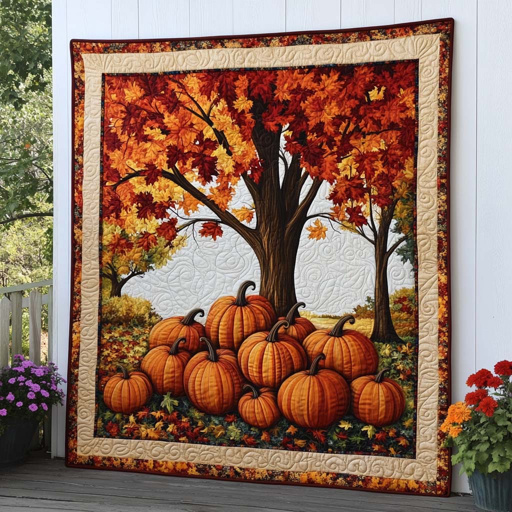 Amber Maple Lane Quilted Blanket Cozy Fall Throw Blankets Best Gifts For Beach Lovers