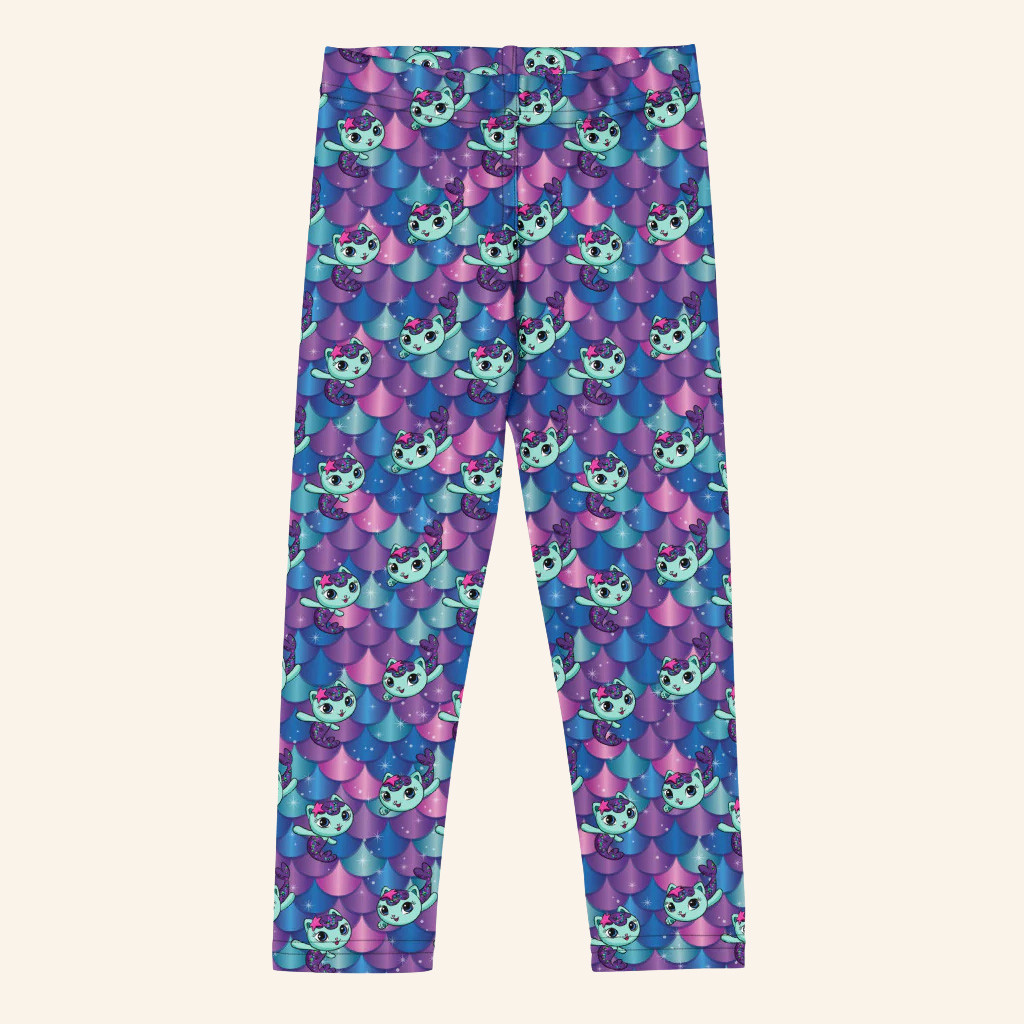 AMC Gabby Dollhouse Merch The Movie MerCat Leggings Unique Christmas Gift For Kid AMC Gabby Dollhouse Merch The Movie MerCat Leggings Unique Christmas Gift For Kid