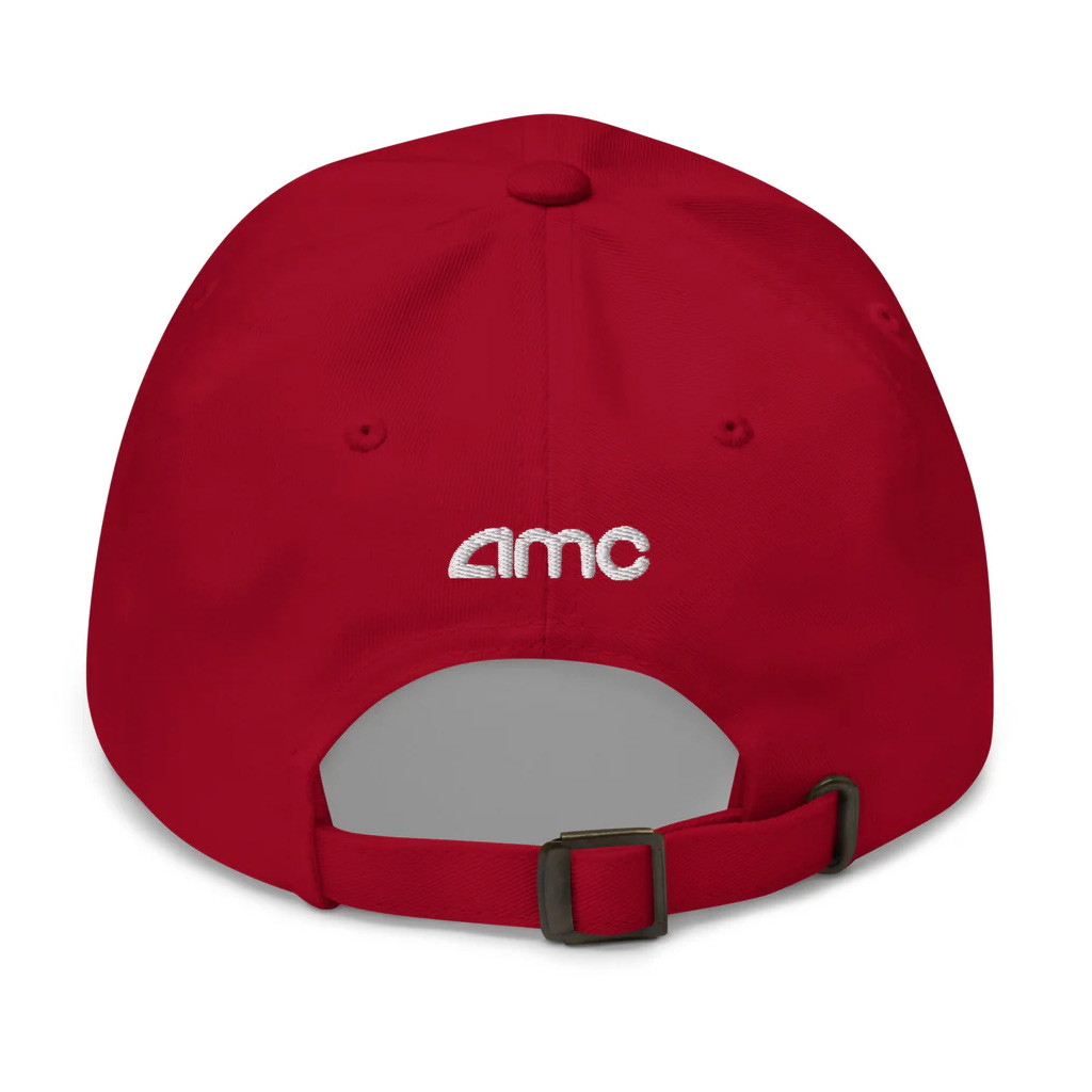 AMC Theatres Merch AMC Theatres Thrills And Chills Embroidered Hat Best Gifts For Dad