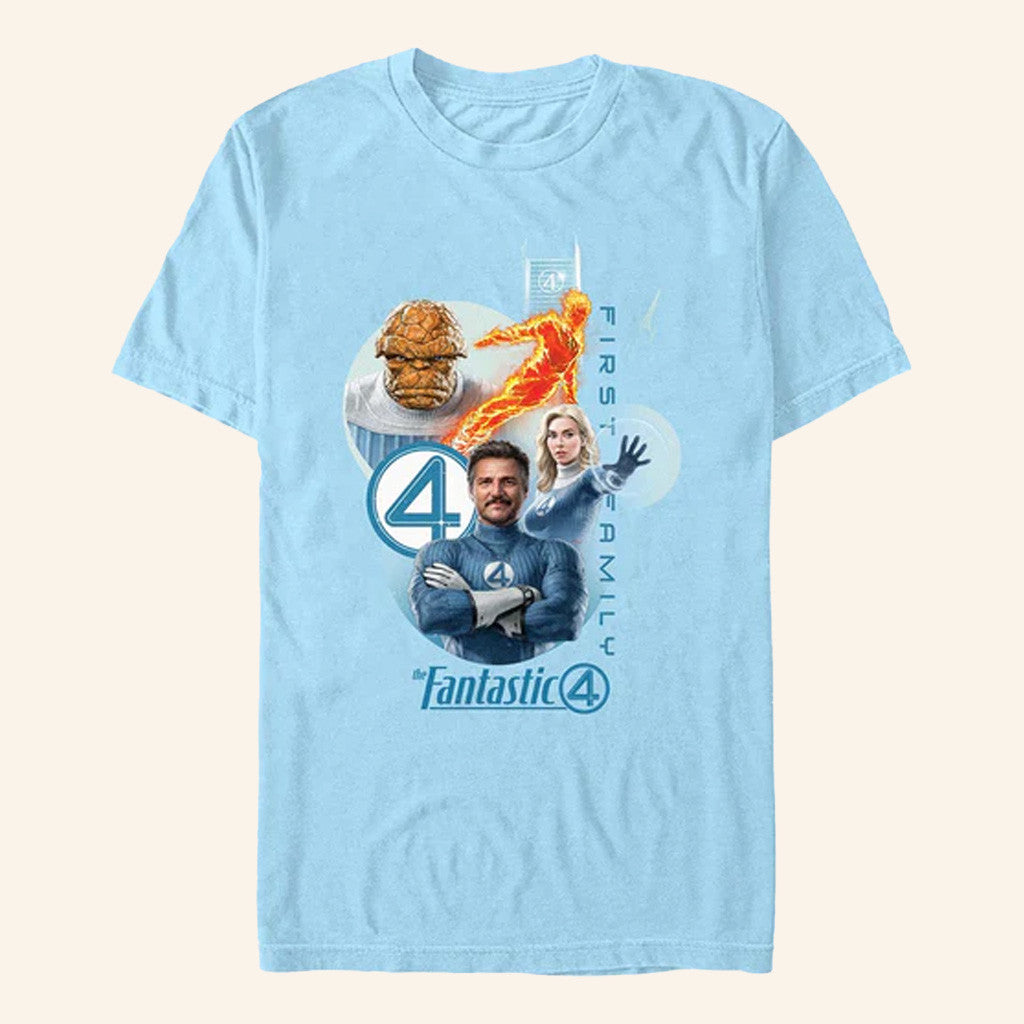 AMC Theatres Merch First Steps First Family T-Shirt Gifts For Husband AMC Theatres Merch First Steps First Family T-Shirt Gifts For Husband