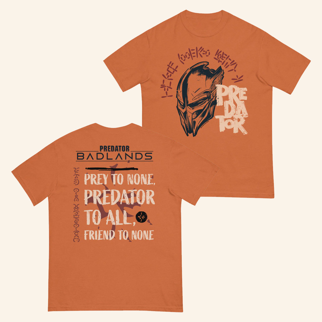 AMC Theatres Merch Predator Badlands Predator To All T-Shirt Gifts For Son AMC Theatres Merch Predator Badlands Predator To All T-Shirt Gifts For Son