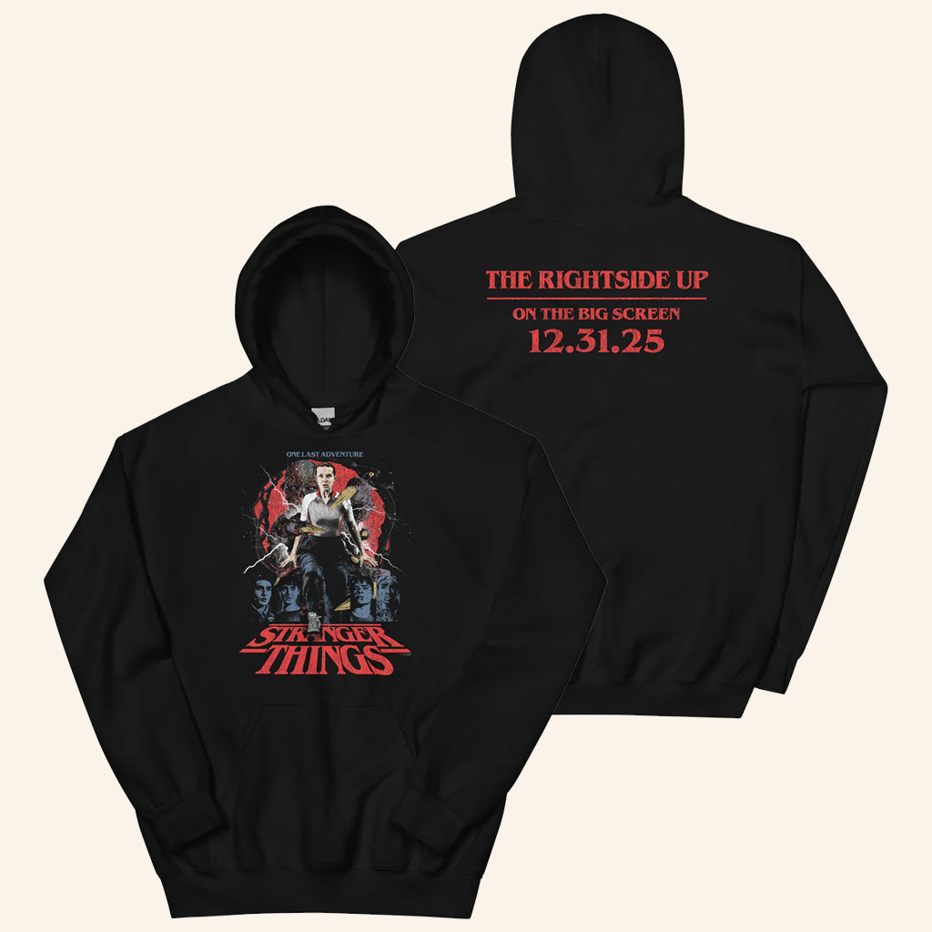 AMC Theatres Merch Stranger Things Hoodie Rucking Fotten x Upside Down Pictures Hoodie Him Gifts AMC Theatres Merch Stranger Things Hoodie Rucking Fotten x Upside Down Pictures Hoodie Him Gifts