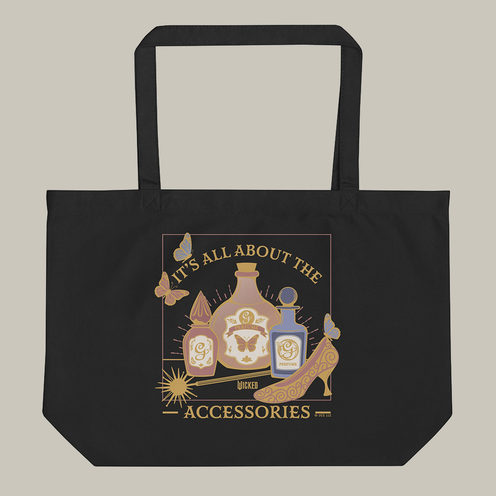AMC Wicked Merch It's All About Accessories Tote Bag Changed For Good Bag Fan Presents