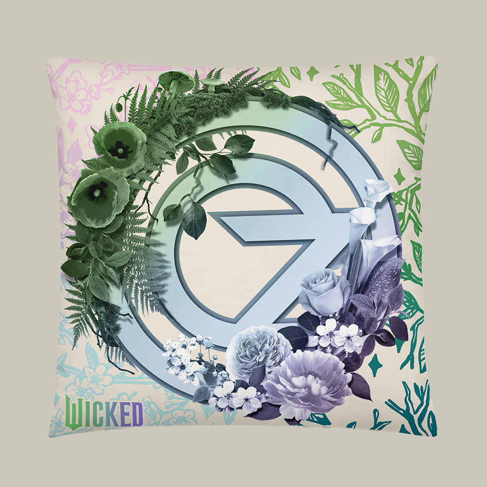 AMC Wicked Merch Sofa Pillow Wicked For Good Pillow Glinda And Elphaba Gift Ideas