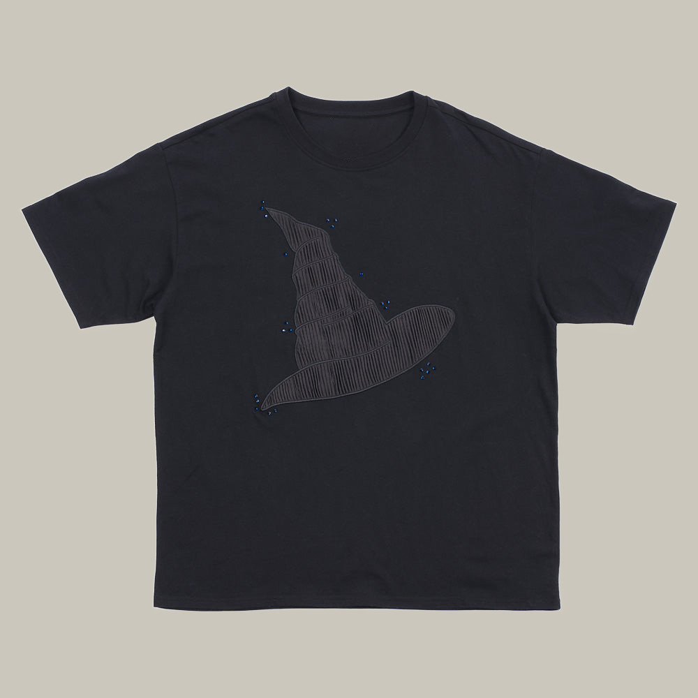 AMC Wicked Merch T-Shirt Witch Hat Pattern Wicked Movie Shirt Enthusiasts Gifts