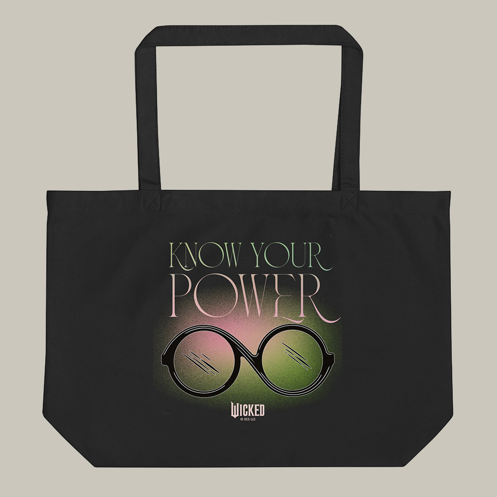 AMC Wicked Merch Tote Bag Know Your Power Wicked Broadway Bag Gifts For Women