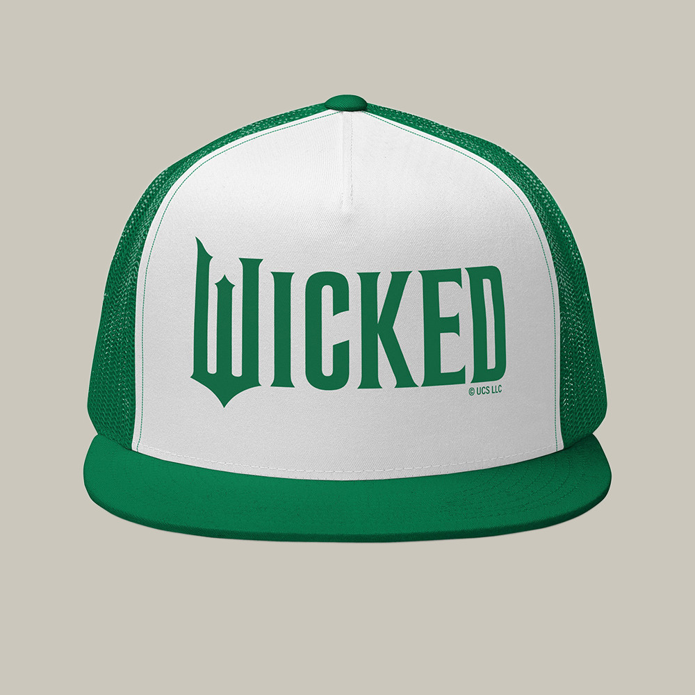 AMC Wicked Merch Trucker Hat Wicked The Musical Hat Streetwear Gift Ideas
