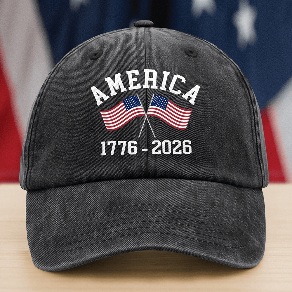 America 1776 2026 Independence Day Hat America's Birthday Baseball Cap Gift For Patriots