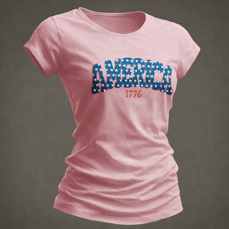 America 1776 T-Shirt 250th Anniversary Of America Clothes Patriotic Gift