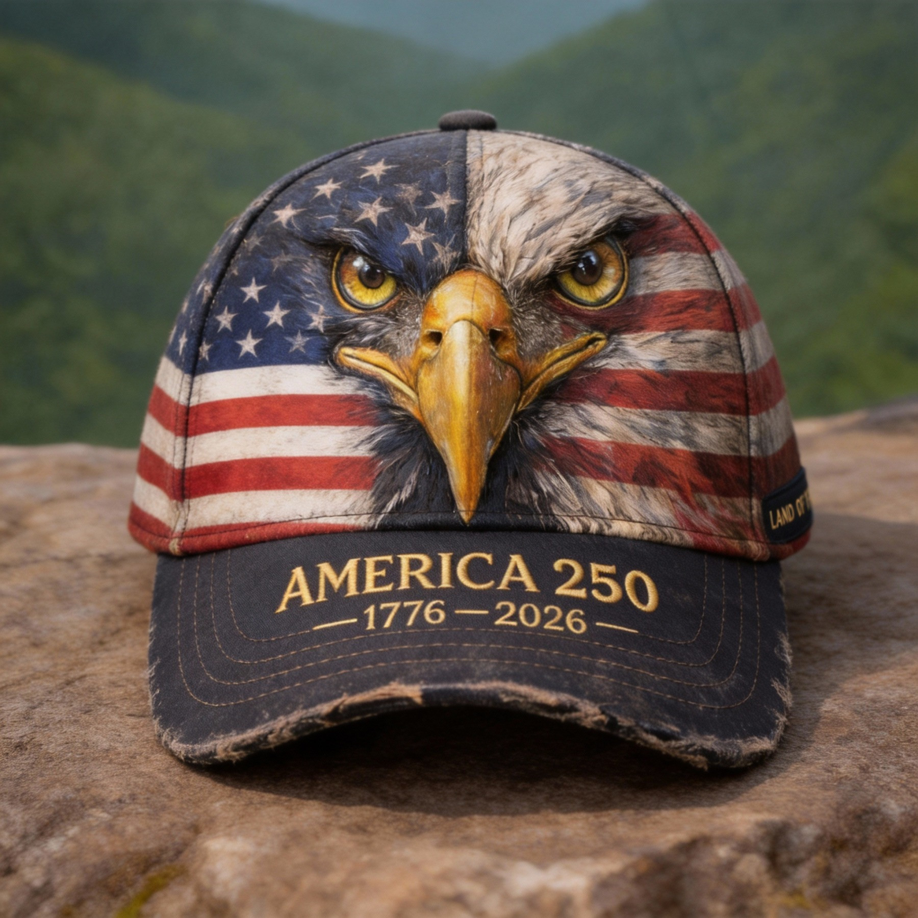 America 250 Patriot Heritage Baseball Cap 1776 2026 Patriotic Hat Best Gift For USA Fans