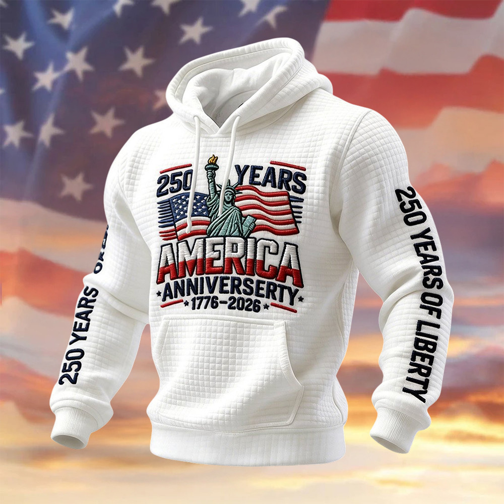 America 250 Years 1776 2026 Hoodie Statue Of Liberty Apparel 4Th Of July Gift