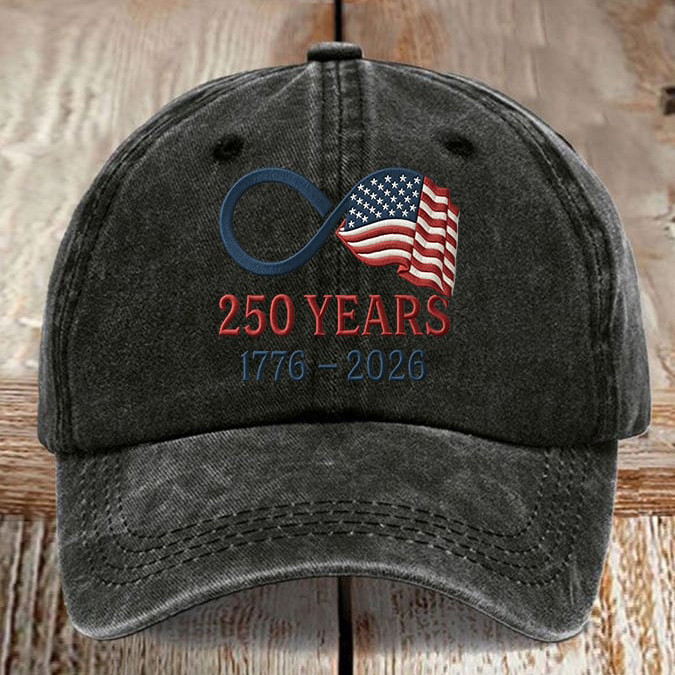 America 250 Years 1776 2026 Patriotic Hat America's Birthday Baseball Cap Gift For Him