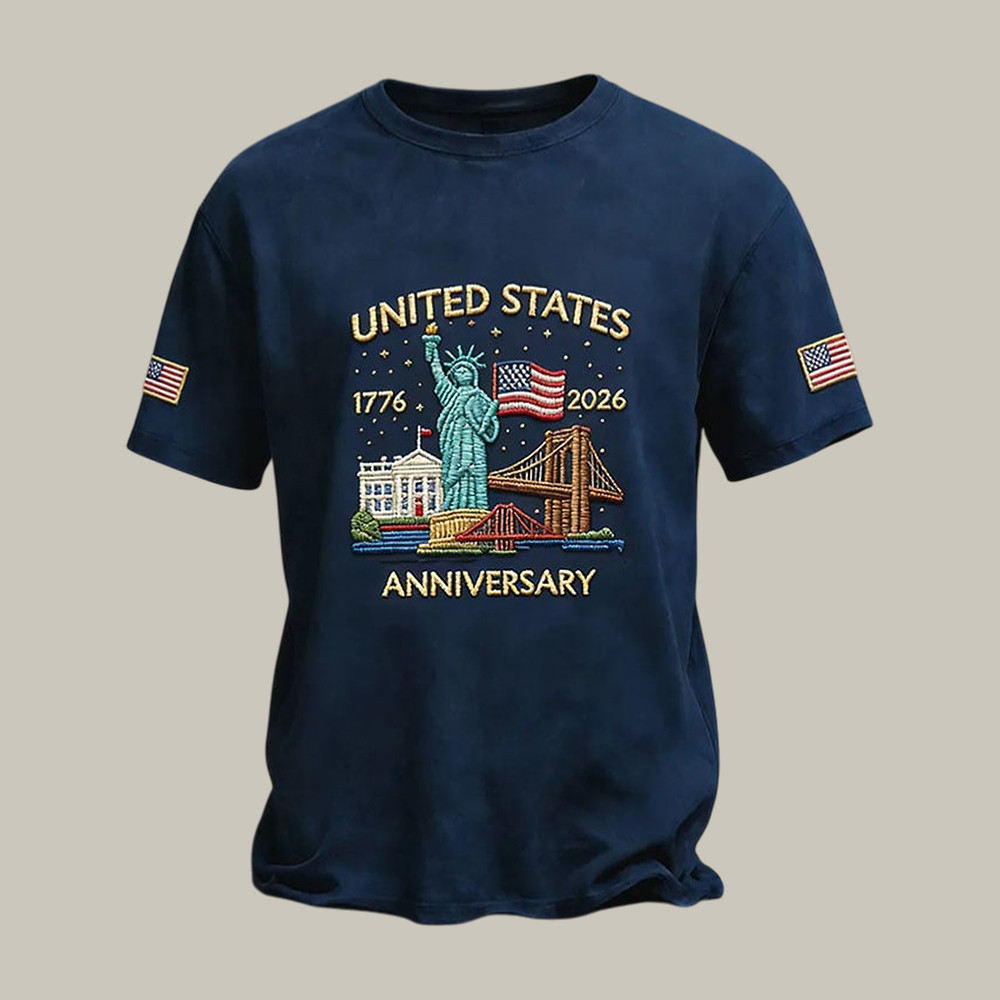 America 250 Years 1776 2026 T-Shirt Statue Of Liberty Apparel Gift For Supporters