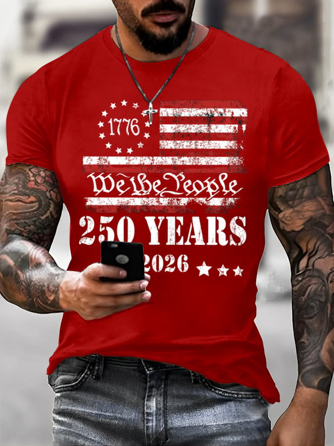 America 250 Years Anniversary Shirt We The People 1776 2026 Merch 4Th Of July Apparel