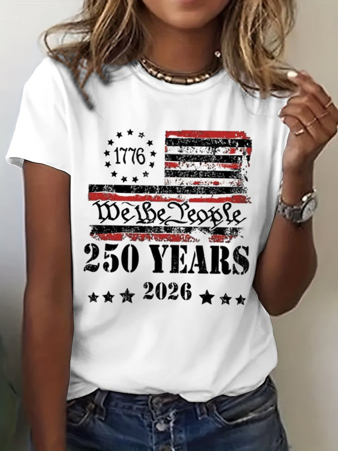 America 250 Years Anniversary Shirt We The People 1776 2026 Merch Patriotic Gifts For Mom