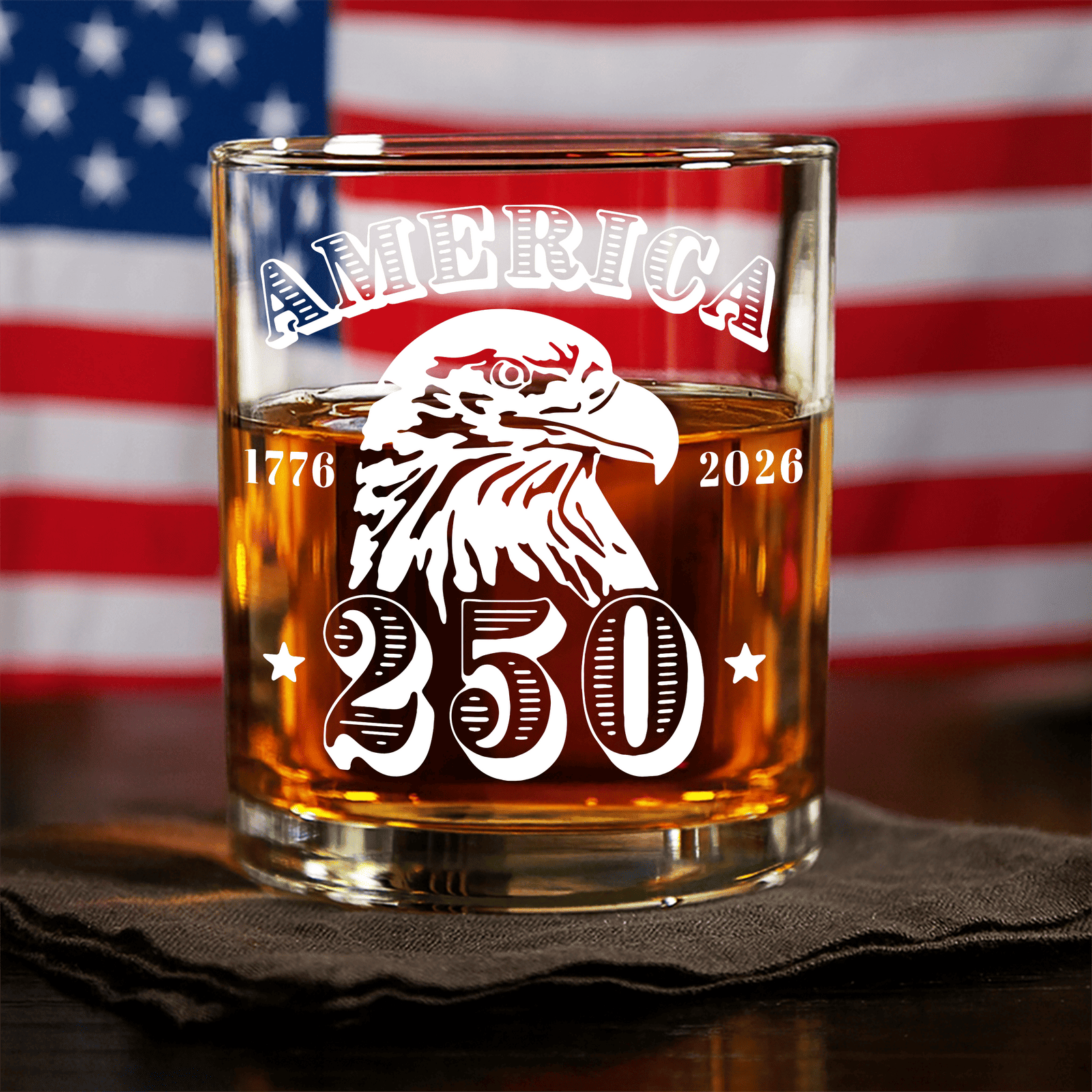 America 250 Years Happy 250th Birthday Usa Whiskey Glass America 250 Merchandise Patriotic Gift Ideas