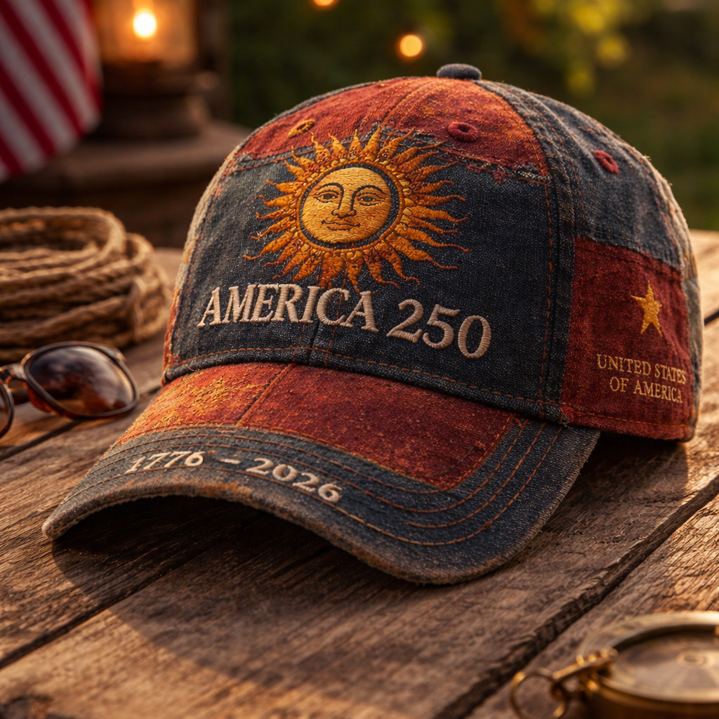 America 250 Years Of Freedom 1776 2026 Hat Fourth Of July Baseball Cap