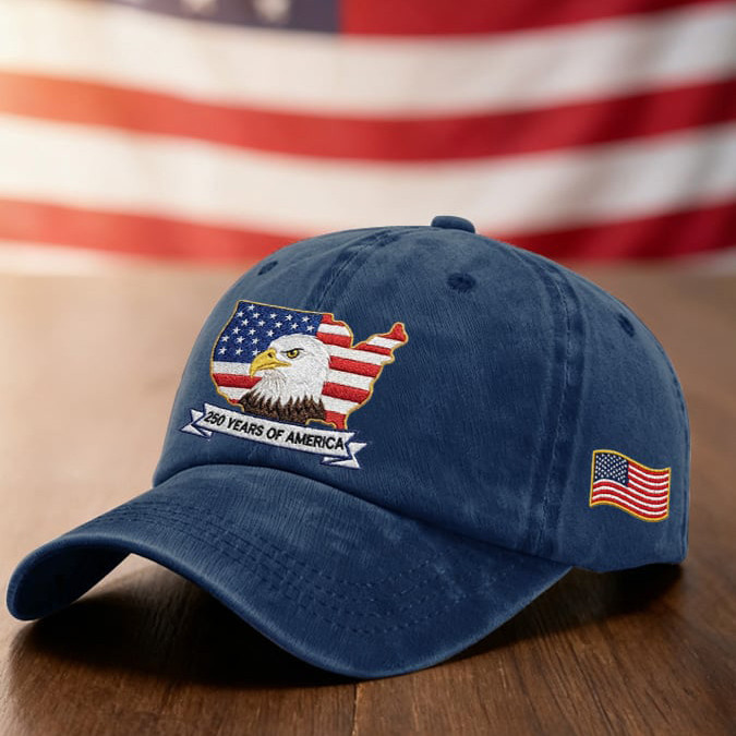 America 250 Years Of Freedom 1776 2026 Hat Independence Day 2026 Baseball Cap Gift For Husband