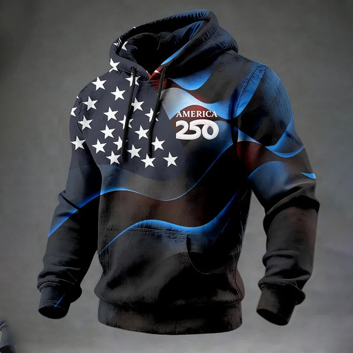 America 250 Years Of Freedom 1776 2026 Hoodie Best 4Th Of July Apparel Patriotic Present