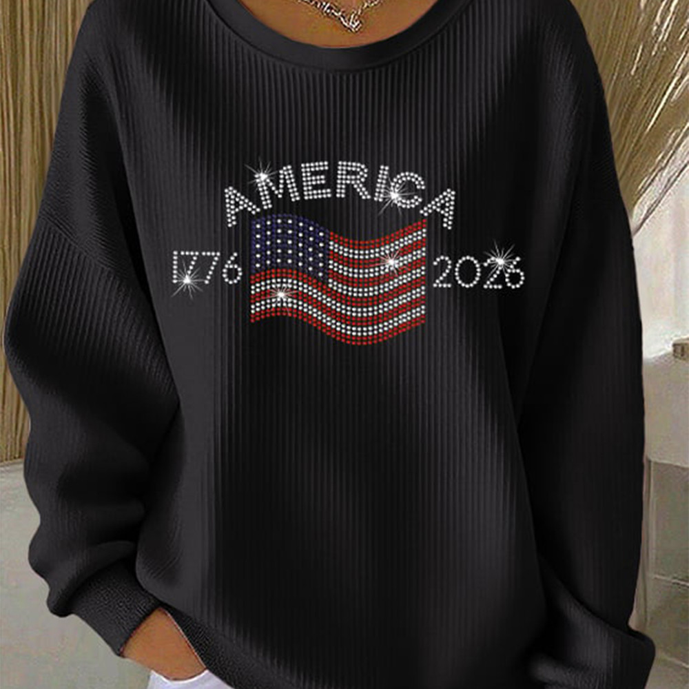 America 250 Years Of Freedom 1776 2026 Sweatshirt Independence Day 2026 Merchandise