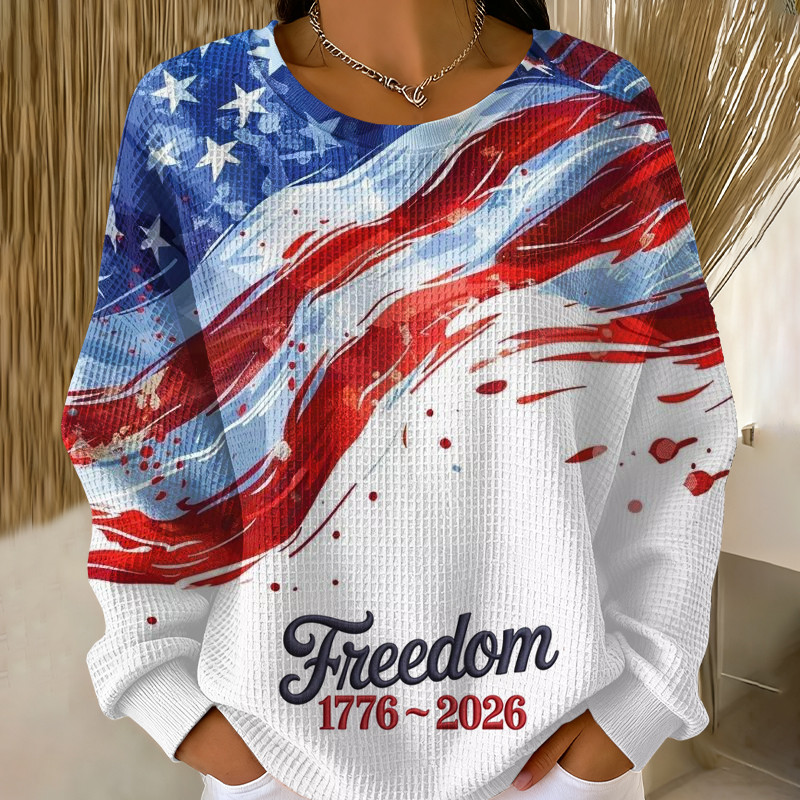 America 250 Years Of Freedom 1776 2026 Sweatshirt Semiquincentennial Merch 4th Of July Present