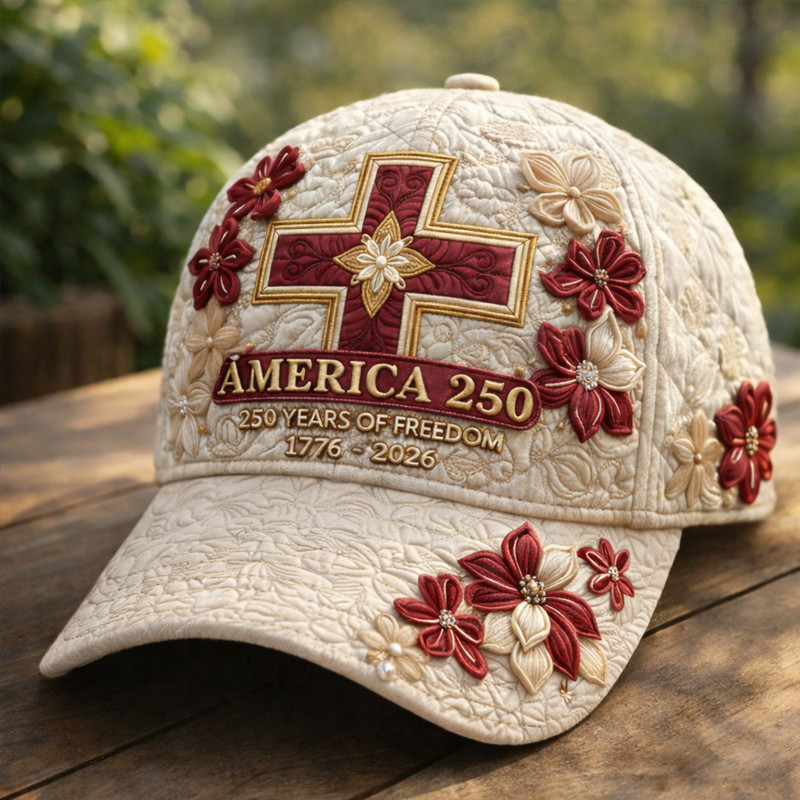 America 250 Years Of Freedom Faith Hat 250th Anniversary Of America Baseball Cap Christian Gift