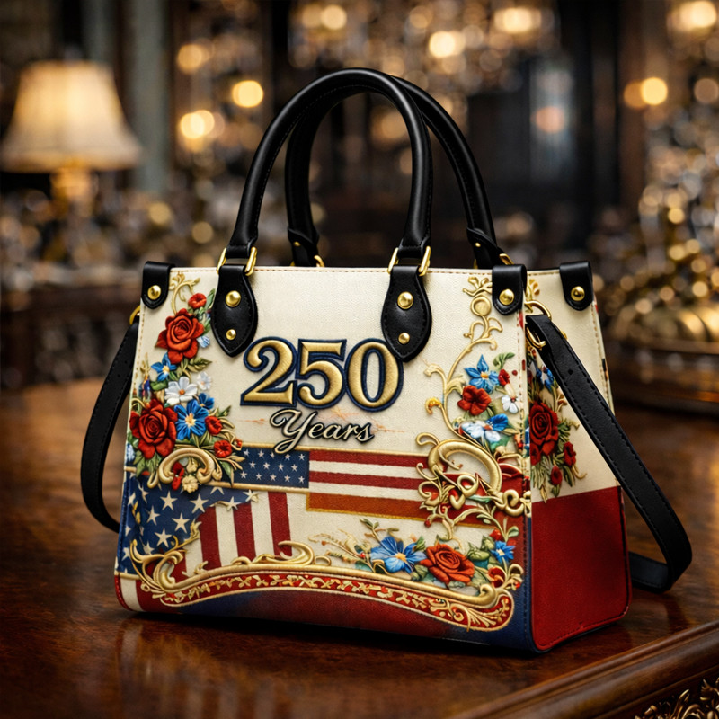 America 250 Years Of Freedom Handbag Independence Day 1776 2026 Handbag Mother Gift