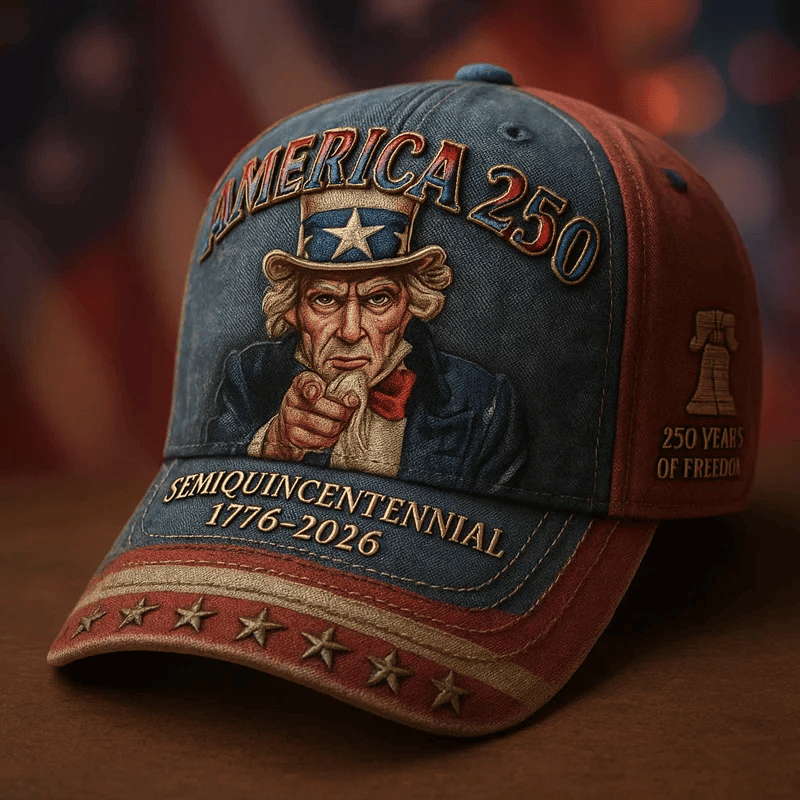 America 250 Years Of Freedom Hat 1776 2026 Semiquincentennial Cap Unique Patriotic Gifts